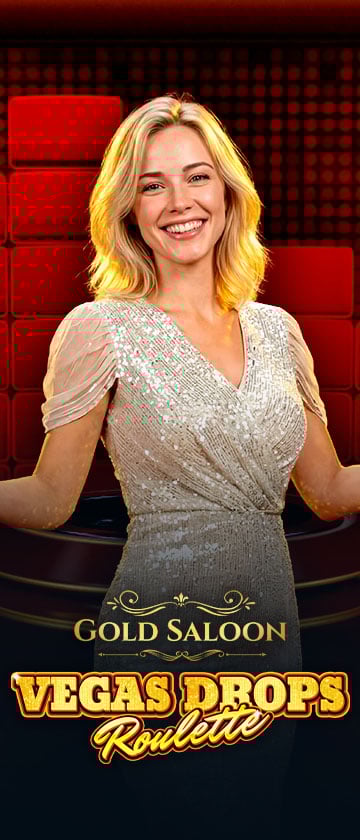 Gold Saloon Vegas Drop Roulette